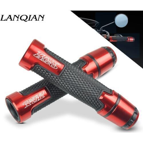 7/8'' Motorcycle Aluminum Plastic Handle Grips With Logo For YAMAHA TRX850 1996 1997 1998 1999 2000 2001 2002 2003 2004 2005-06