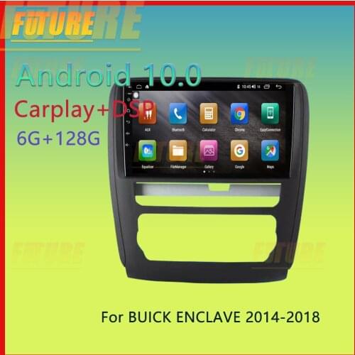 128G Android 10 For BUICK Enclave 2014-2018 Car Multimedia Player GPS Navigation Video DVD Radio Stereo 2 Din Carplay Head Unit