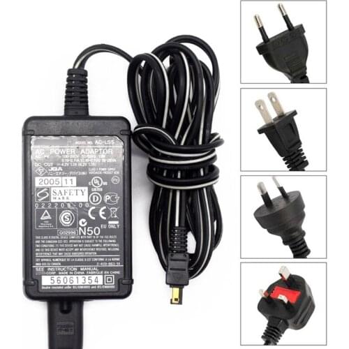 Used 4.2V 1.7A AC Adapter Charger Power Supply For Sony DSC-N2 DSC-P8 DSC-P10 DSC-P100 DSC-P150 DSC-P200 DSC-S750 DSC-S780