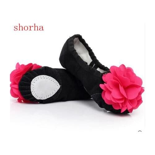 New Girls Size 22~39 Children Soft Sole Girls Flats Shoes Women Ballet Shoes For Kids Girls fashion flowers ballet shoes