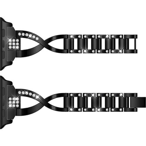 Sparkling bracelet for women watch band Interchangeable strap, for smart watch 38mm 40mm 42mm 44mm