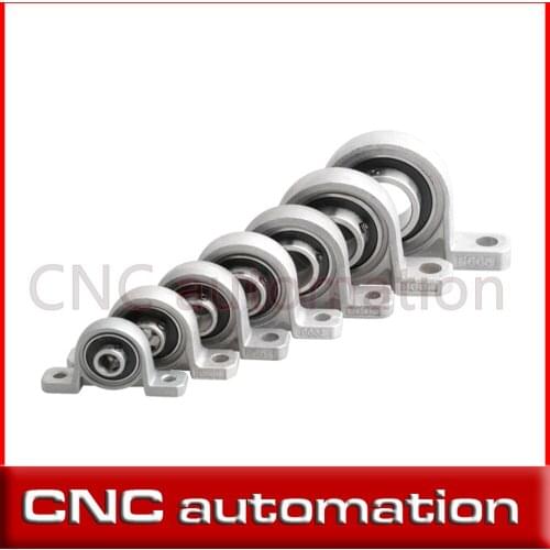 Zinc Alloy KP08 KP00 KP001 KP002 KP003 KP004 KP005 KP006 Diameter 8mm To 30mm Bore Ball Bearing Pillow Block Mounted Support