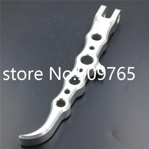 CNC Aluminum Exotic 4 Holes Kickstands For BMW S1000RR 09 10 11 12 13 14 Polishe