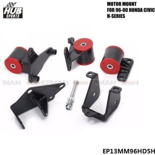 For 1996-2000 HONDA CIVIC EK H22A H22 H23 H-SERIES Jdm ENGINE MOTOR SWAP MOUNTS EPMAN HU-EP13MM96HD5H