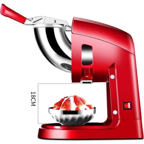 220v Electric Ice Crusher Ice Shaving Machine Household Ice Crusher Small Commercial Ice Mud Sand Making Machine