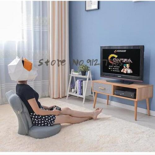 Personality creative small apartment simple dormitory lazy tatami small sofa single foldable