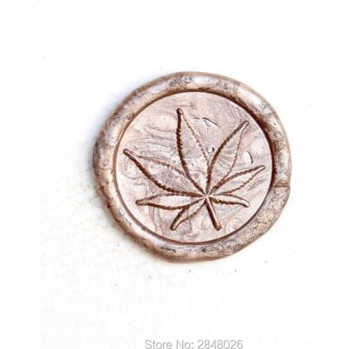 Leaf Seal Stamp,Leaves seal stamp,party Wax Seal Stamp Kit,wedding invitation seals,gift packing seal,Plant stamp