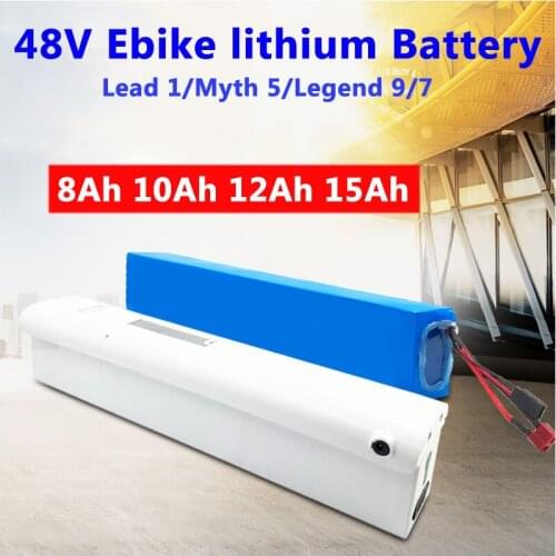 GTK Ebike lithium ion battery 48V 8Ah 10Ah 12Ah 15Ah internal battery use for Lead 1/Myth 5/Legend 9/7 ebike