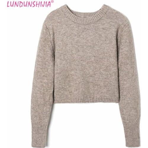 LUNDUNSHIJIA Women's Cashmere Pullovers