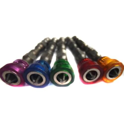 Magnetic Driver Bits 1/4 Inch Hexagonal Shank 65MM Length Universal Magnetic Coil Bit M56