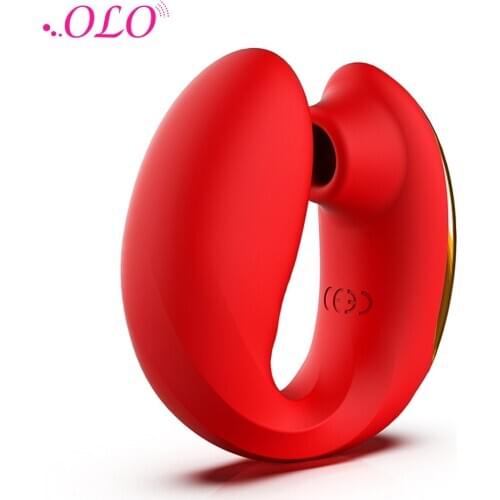 OLO Multifunction USB Charging Case Nipple Sucker Clitoris Sucking Vagina Stimulator Vibrators Sex Toys for Women