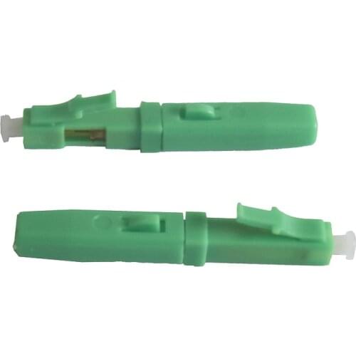 Free Shipping 10pcs/lots FTTH fiber optic cable LC Quick Connector LC/APC Fast Connector for 2.0*3.0mm drop cable