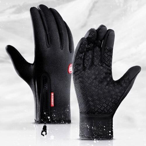 New Unisex Warm Gloves Outdoor Touchscreen Thermal Cycling Bicycle Bike Ski Camping Hiking Motorcycle Gloves Sports Full Finger