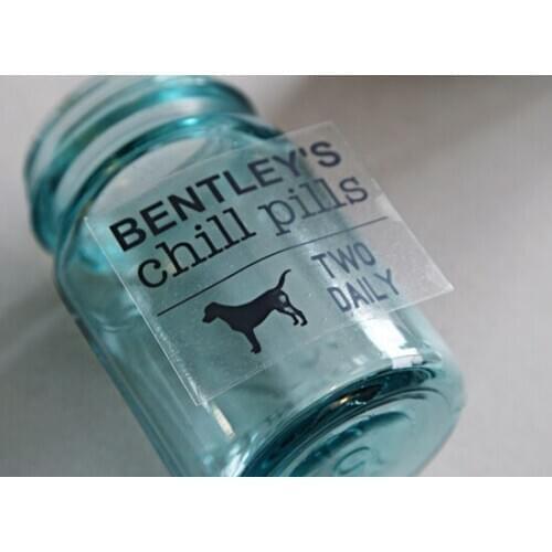 CMYK printing Custom Waterproof Roll Transparent Clear Labels Stickers suppliers ---PX8060