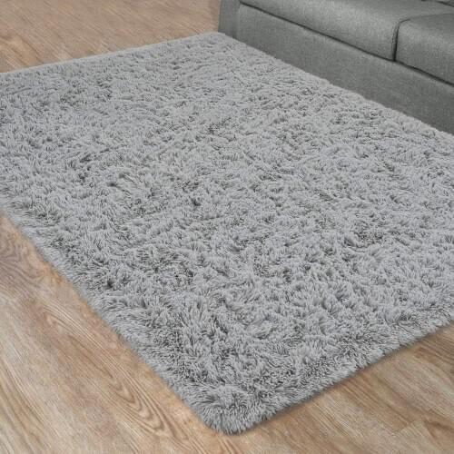Fluffy Fur Rug for Living Room Shaggy Plush Carpet Nursery Room Mat Modern Home Decor Carpet Non-Slip Bedroom Carpet Floor Rugs