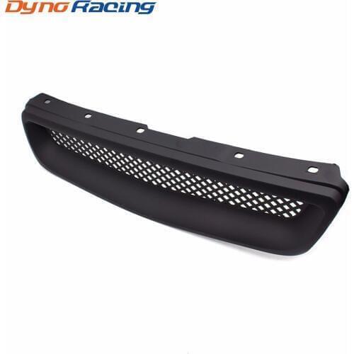 Racing Black Car front grill ABSType R Grills Grille for 1996-1998 Honda Civic YC101065