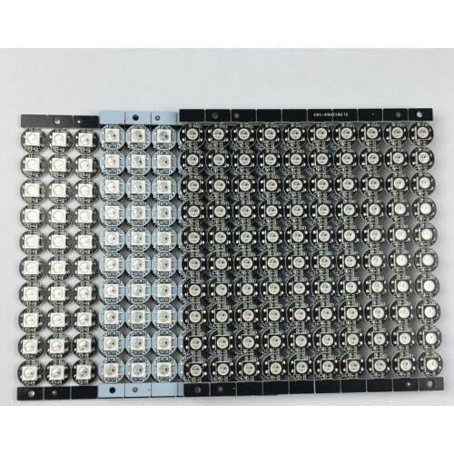1000PCS WS2812B LED led pixel module with mini board DC 5V RGB full color SMD ws2811 Built-in control