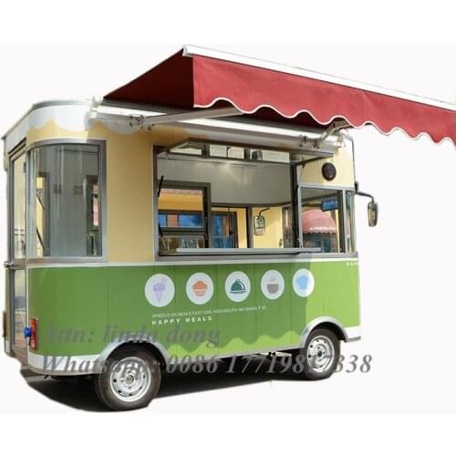 Street Electric Tricycle Food cart/ Street Style Food truck/mini Machine Food Cart