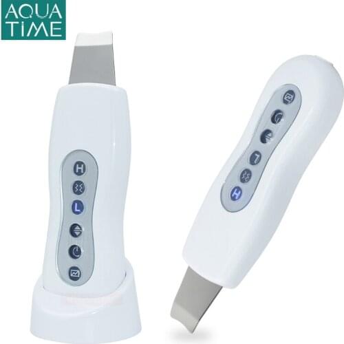 Ultrasonic Skin Scrubber Deep Face Cleaning Tool Peeling Shovel Facial Pore Cleaner Skin Scrubber Skin Care Machine