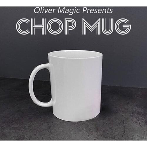 Chop Mug by Oliver Magic Tricks Balls Appearing Vanishing Professional Magician Mentalism Props Toy