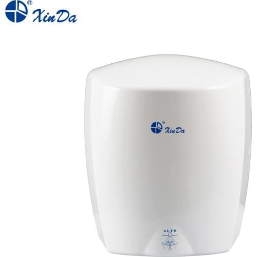 The Xinda GSQ 87 Hand Dryer Stylish (White) Stainless Steel Automatic Infrared Induction Sensor Wall Mounted