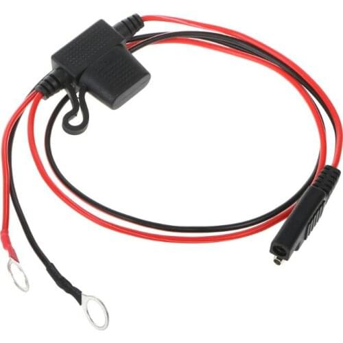 12V Motorcycle Battery Charger Terminal Ring Connector Cable Output Connecting Dropshipping