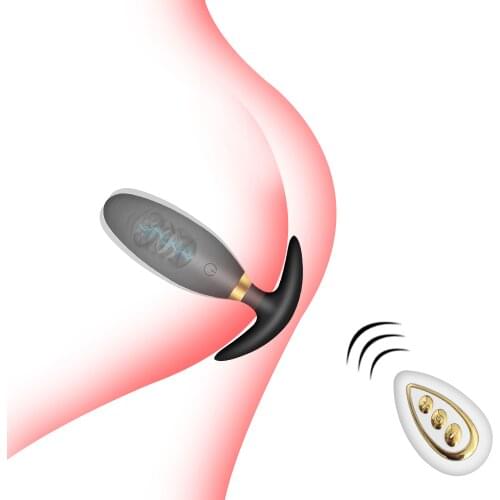 Wireless Anal Vibrator For Women Men Butt Plug Prostate Massager Remote Control Anal Plug Intimate Goods Sex Toys For Adults Gay