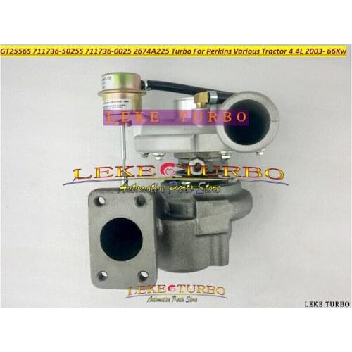 GT2556S 711736-5025S 711736 711736-0025 711736-0029 2674A225 Turbo For Perkins Tractor 4.4L Loader Backhoe 420D-IT vista 4 2003