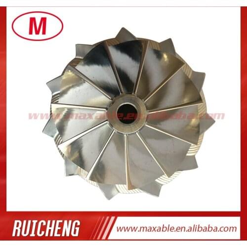GTX2860R 813711-0003 47.10/60.13mm 11+0 blades high performance turbocharger billet/milling/aluminum 2618 compressor wheel