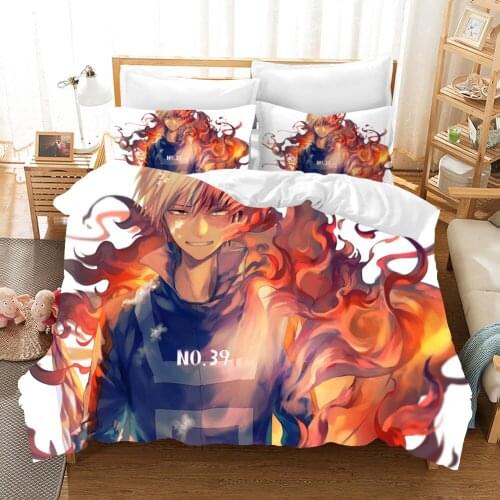 My Hero Academia Anime Duvet Cover Sets Bedding Set Figure Comforter Bed Linen Twin Queen King Single Size Dropshipping Gift