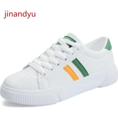Leather Casual Shoes Woman Flats White Sneakers Casual Sport Shoes Women Sneakers Womens Fashion Shoes Walking Ladies trainers