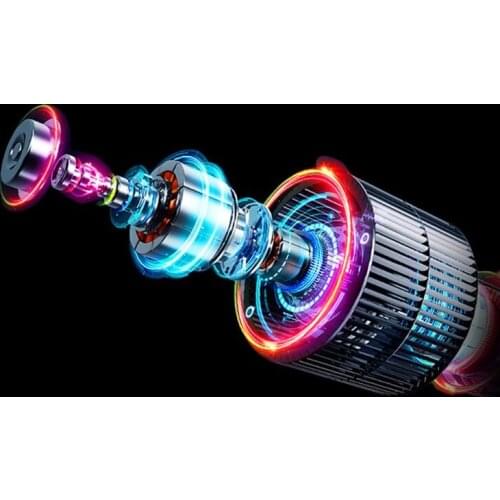 M5TE 12V 24V Cooling Air Car Fan Powerful Dashboard 360 Degree Rotatable 2 Speed Fan with Dual USB Charger for t.u.k.Vehicle