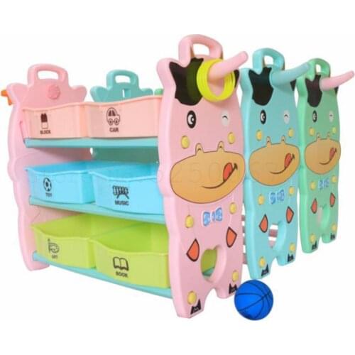 9999 Childrens Toys Receive A Baby Wearing Kindergarten Receive Ark Cartoon Plastic Multifunctional Shelf Toys Into Frame