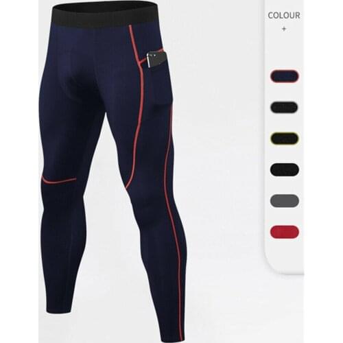Mens Compression Base Layer Thermal Leggings Tight Running Pants Quick Dry Jogger Sweatpants