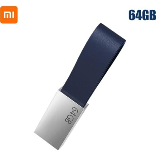Original Xiaomi U Disk 64GB USB 3.0 High-speed Transmission Compact Size Lanyard Design Easy To Carry Metal Body USB 64GB