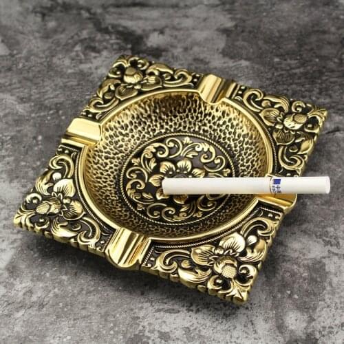 IMCO European Retro Home Office Ashtray.Classical Creative Large Ornaments Fashion Living Room Decoration High Quality Household