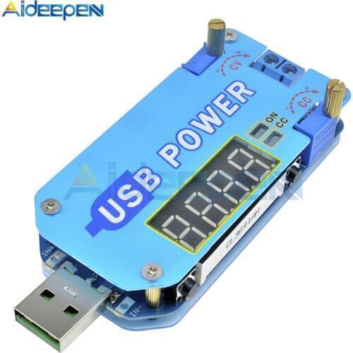 15W 2A DC-DC USB Adjustable Power Supply Voltage Regulator 5V to 3.3V 12V 24V 30 CC CV Step Up Down Buck Boost Converter Adapter
