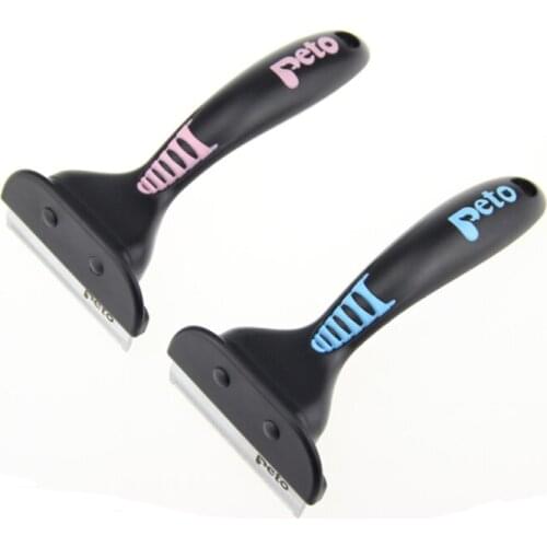 Pet Hair Deshedding Brush Grooming Tool Hair Removal Comb For Dogs Cats