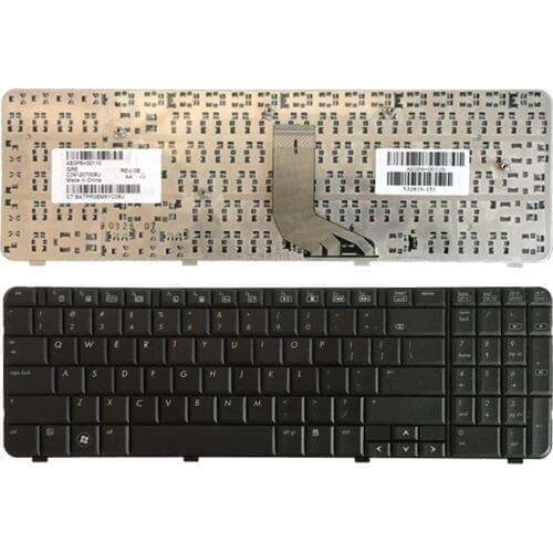 US Black New English keyboard FOR HP CQ61-205TU CQ61-207TX CQ61-208TX CQ61-222TX Laptop Keyboard