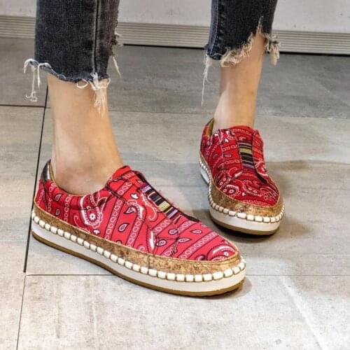 Fashion Newest 2021 Women Ladies Casual Loafers Roman Style Shoes Women Sneakers Ladies Flat Platform Spring Female Shoes