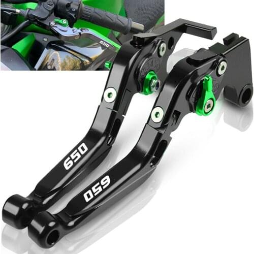For Kawasaki Z650 2016 2017 2018 2019 2020 Motorcycle CNC Extendable Foldable Brake Clutch Levers Adjustable Brake Handle Z650