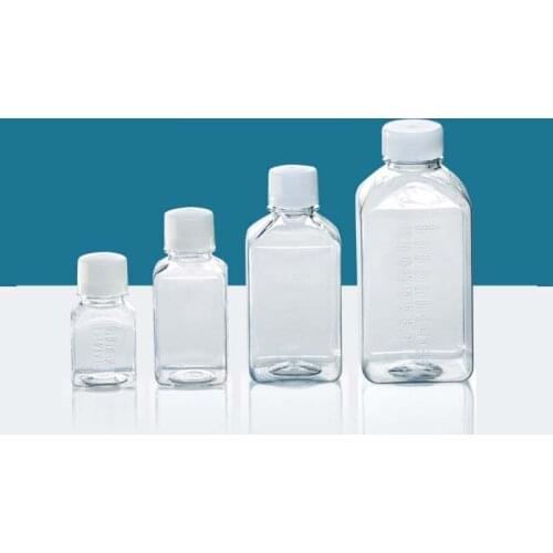 125/250/500/1000ml medium square bottle PET