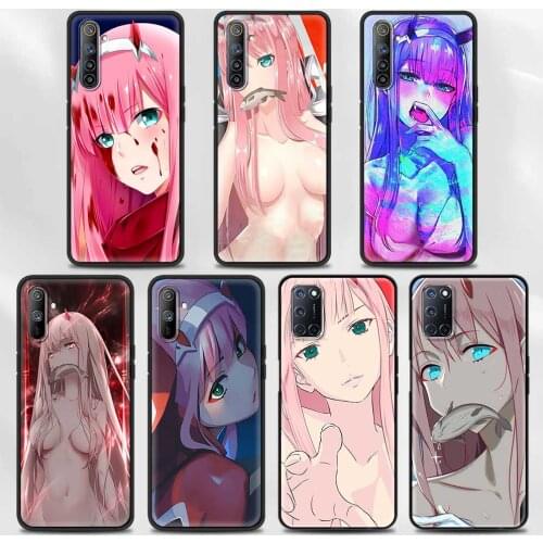 Zero Two Darling in the FranXX Anime Phone Cover For Realme GT 8 7 6 Q2 Pro V15 V13 X50 5G C25 C21 C20 C15 C11 C3 7i Q2i Case