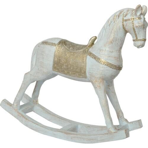 Decorative Rocking Horse Blue