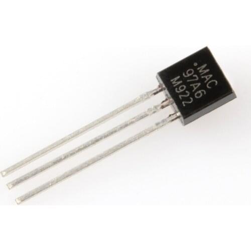 MAC97A6 bidirectional thyristor TO - 92 (20)