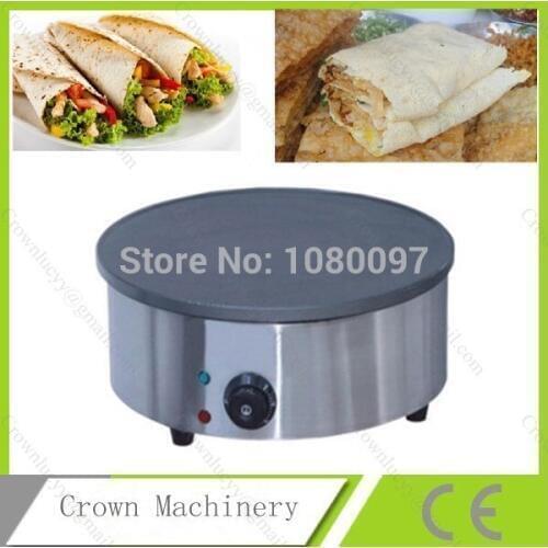 Electric crepe maker machine/one head crepe maker with high efficiency