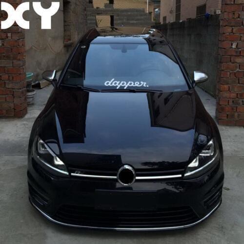 Jdm Style Reflective Cute Car Stickers Funny Cartoon Stickers Dapper Vinyl Film Car Stickers Automobiles Decals Drop Shipping