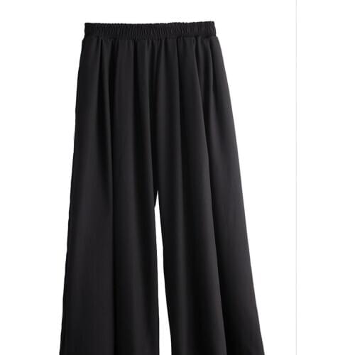 Four seasons dark Yamamoto Style Mens loose casual pants hair stylist young mens and womens pleated skirt pants wide leg pant