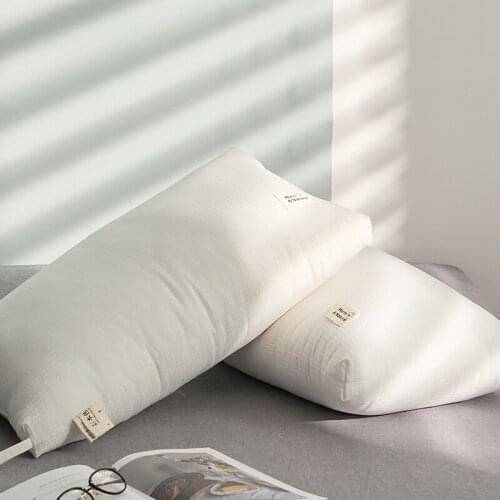 Raw Cotton Class A Mother Infant Children Student Feather Velvet Pillow Adult Hotel Neck Protection Soft Pillow No Formaldehyde