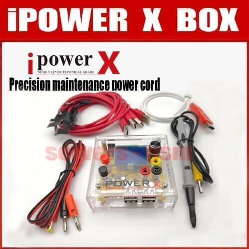 NEW iPOWER X Box For lPhone high precision DC to DC power supply Voltage tester input battery simulator ports